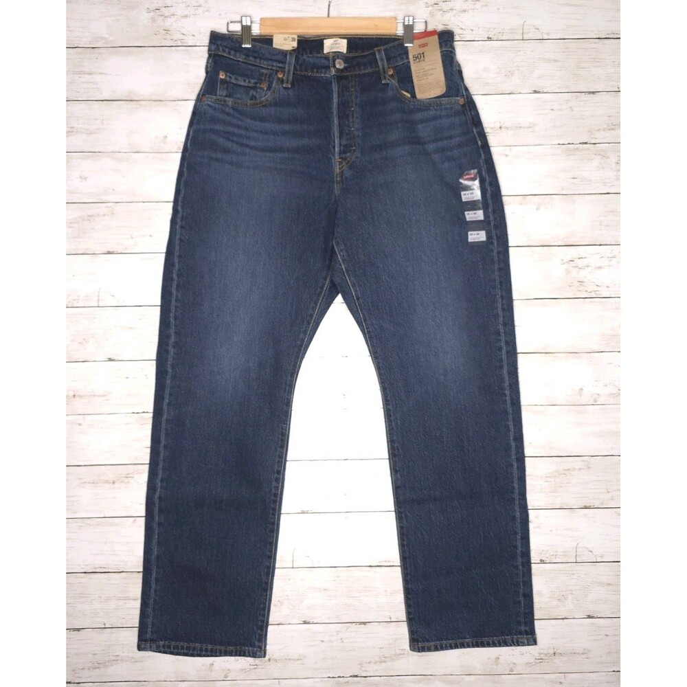 Levi's Women's 501 Curve Jeans in Dark Blue Denim